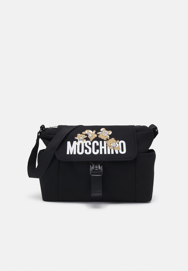 MOSCHINO BABY CHANGING BAG UNISEX Bolsa cambiador nero/black/negro