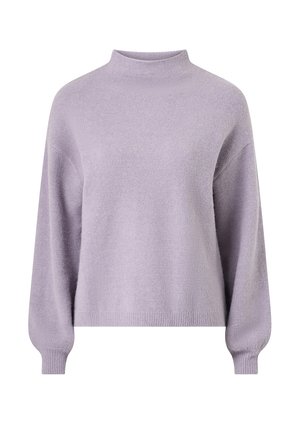 Ellos Collection, JUMPER MIT BALLONÄRMELN - Striktrøje - purple
