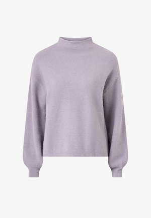 Ellos Collection, JUMPER MIT BALLONÄRMELN - Striktrøje - purple