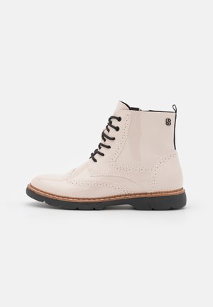 Ankle boots - cream