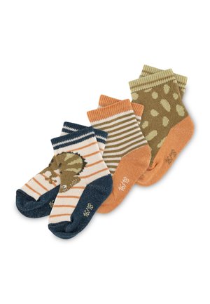 3 PACK - Socks - grün orange blau