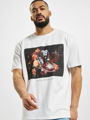 RENAIRSSANCE PAINTING OVERSIZE TEE - Apdrukāts T-krekls - white