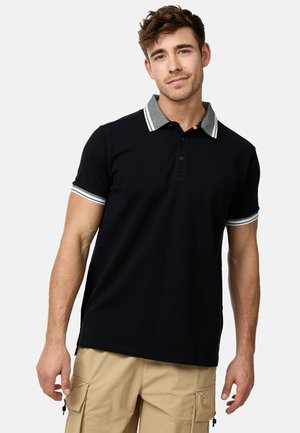 INJAMIE - Polo shirt - black