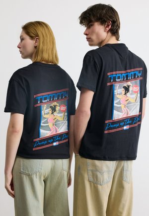 POSTER TEE UNISEX - Μπλουζάκι με στάμπα - black