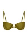 LSCN BY LASCANA WIRE - Haut de bikini - green moss