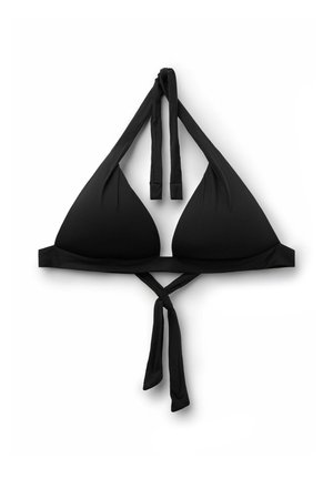Calzedonia, PREMIUM FIT TRIANGLE - Haut de bikini - black