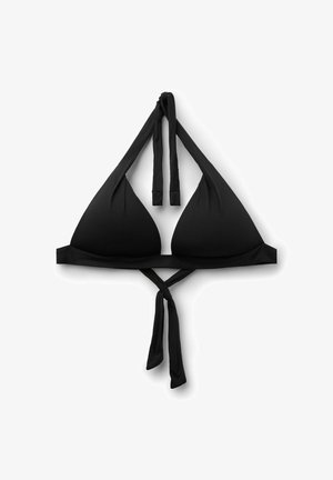 Calzedonia, PREMIUM FIT TRIANGLE - Haut de bikini - black