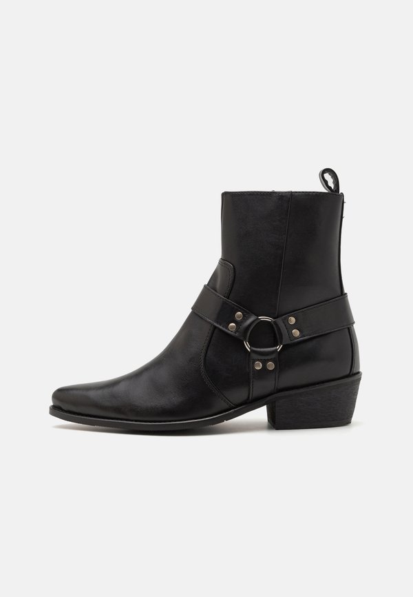 LEATHER UNISEX - Cowboy/biker ankle boot