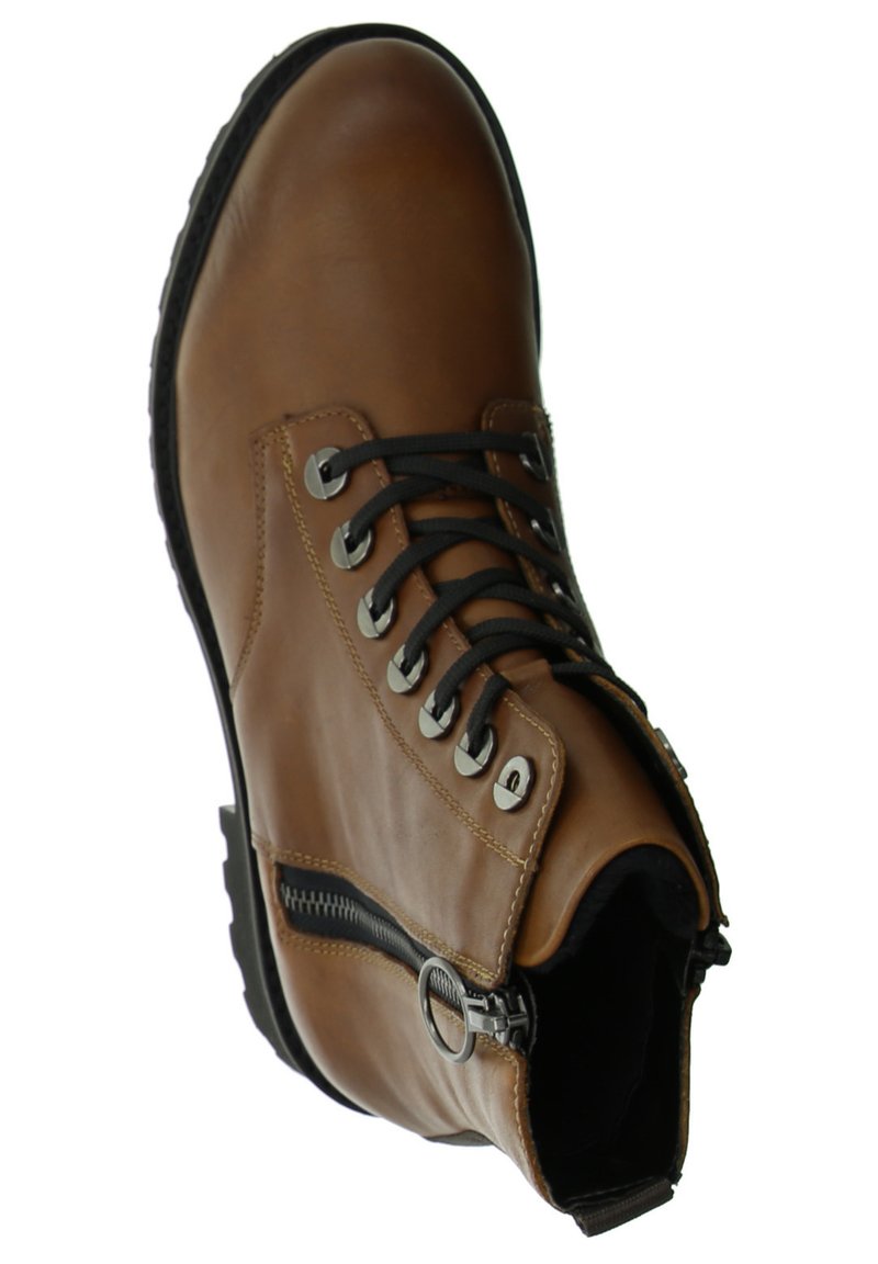 Damen Ankle Boots | Remonte Schnürstiefelette braun - HF12202 Damen Ankle Boots | Remonte Schnürstiefelette braun - HF12202