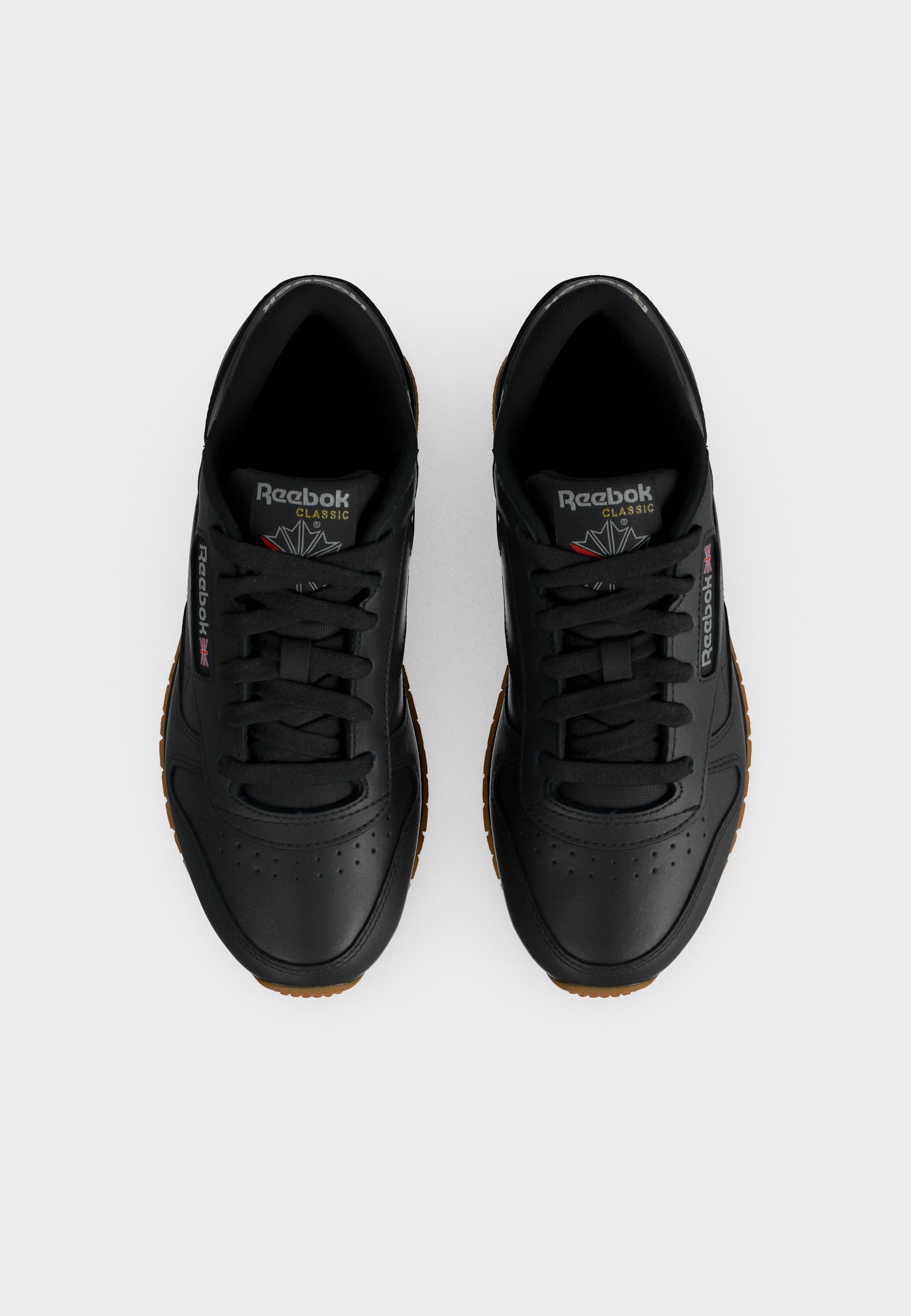 Reebok Classic CLASSIC LTHR - Sneakers low - core black/pure grey