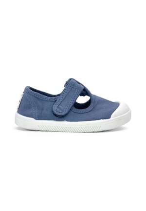 Pisamonas, PEPITOS BAREFOOT LONA LAVADA NIÑOS - Scarpe a strappo - azul