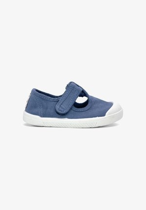 Pisamonas, PEPITOS BAREFOOT LONA LAVADA NIÑOS - Scarpe a strappo - azul
