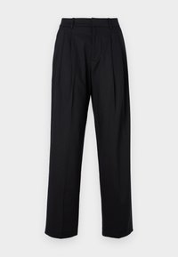 SANCHA WIDE LEG PANT - Hlače - jet black