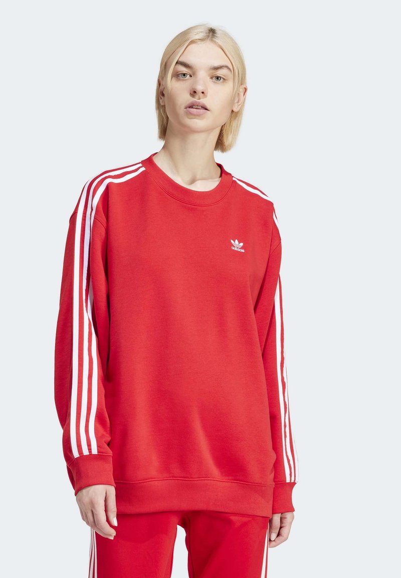adidas Originals CREW - Sweatshirt - better scarlet/rot - Zalando.de