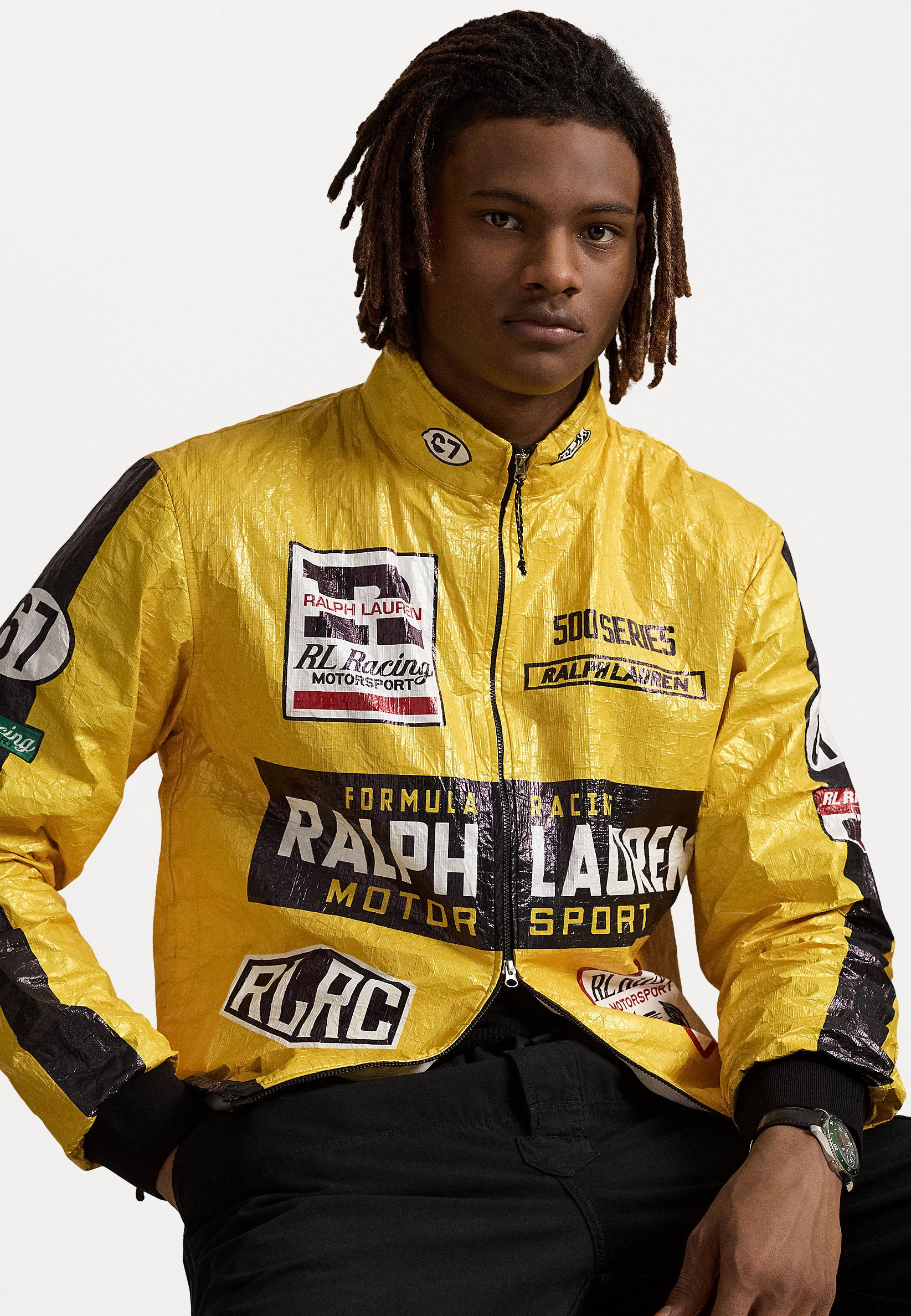 Polo Ralph Lauren RACING JACKET - Geacă bomber - multi-coloured