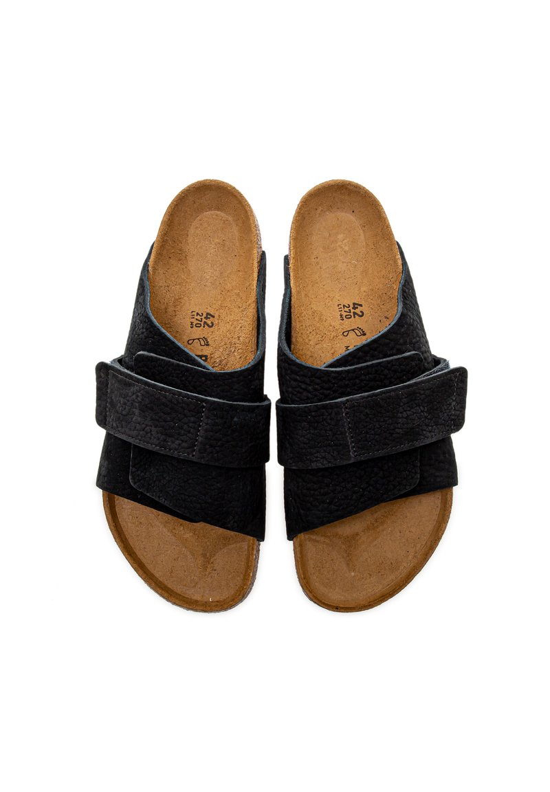Birkenstock KYOTO NU - Pantolette flach - desert buck black 