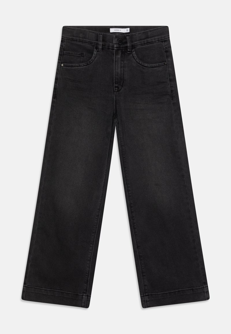 Name It - Nkfrose Wide Emb Jeans 2010-Fr - 4891113 Light Blue Denim Flower Embroidery