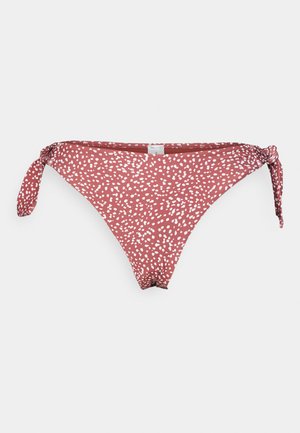 SIDE STRING BRIEF ANIMAL - Braguita de bikini - brown