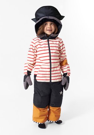 HOOKDO PIRAT - Snowsuit - schwarz/rot