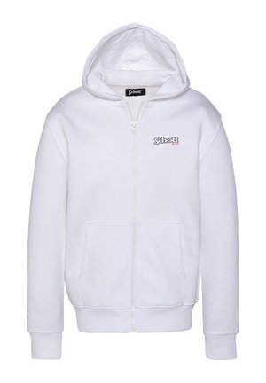 Zip-up sweatshirt - blanc
