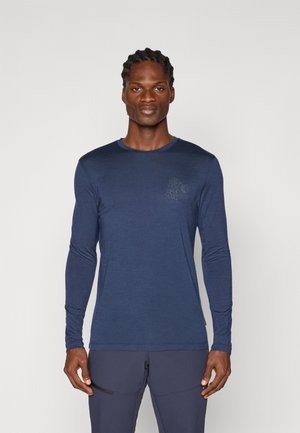 GRUVER - Top dugih rukava - navy blue