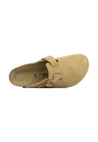 Birkenstock BOSTON LEVE  N - REGULAR - Sandalias planas - latte cream