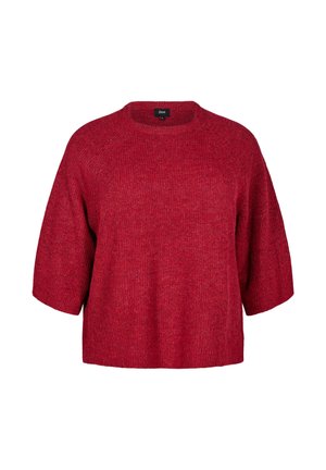 MIT 3/4-ÄRMELN - Jumper - karanda red mel