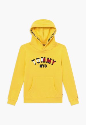 Tommy Hilfiger GRAPHIC HOODED - Mikina s kapucí - yellow