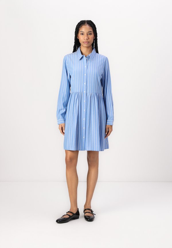 STRIPED MINI DRESS - Shirt dress