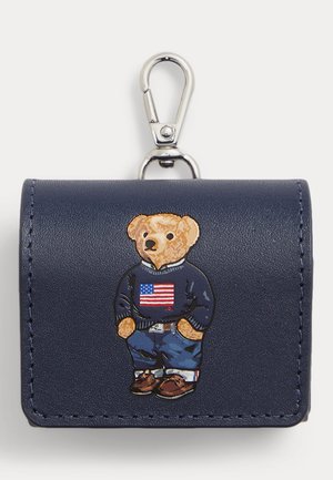Polo Ralph Lauren, POLO BEAR LEATHER AIRPODS PRO 3 CASE - Други аксесоари - dark blue
