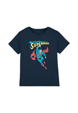 Cotton Soul, SUPERMAN SUPERHERO UNISEX  - T-Shirt print - dark blue