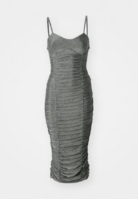 THALA GLITTER ROUCHED MIDI - Džemperkleita - silver