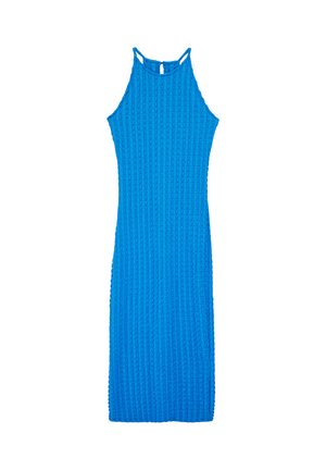 Koton, HALTER NECK COLUMN DRESS . - Robe longue - blue