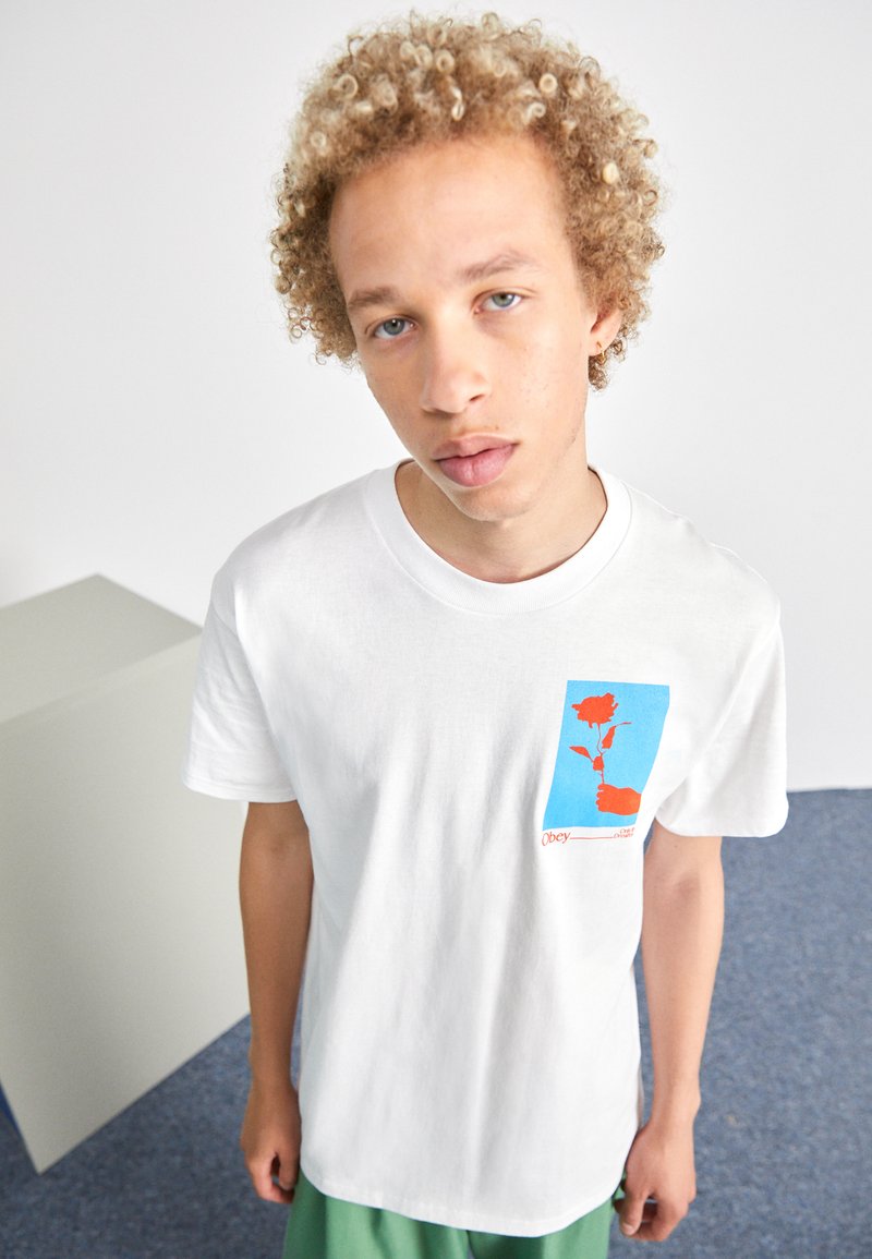Obey Clothing OBEY ONLY IN DREAMS Tshirt print white/wit Zalando.nl