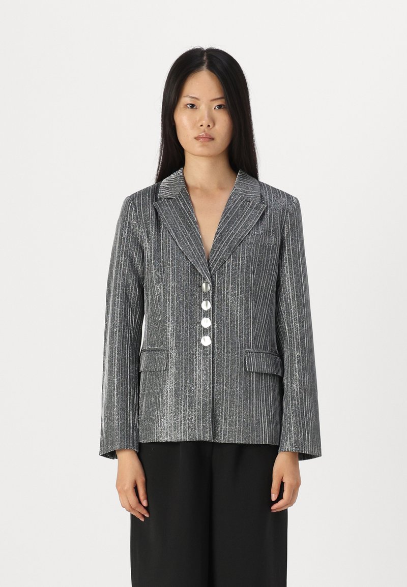 YAS YASKAMO SHOW - Blazer - black/silver