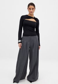 Maglietta a manica lunga - black