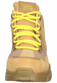 camel active Platform ankle boots - tan