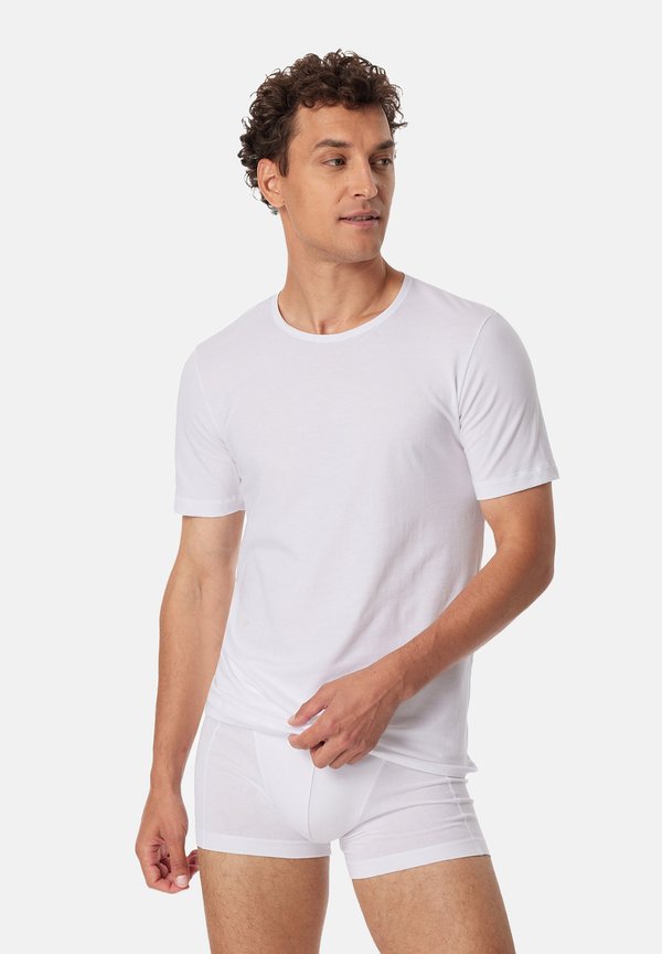 4ER PACK - SERIE RUNDHALS - Undershirt - weiß