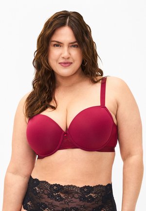 Underwired bra - rhododendron