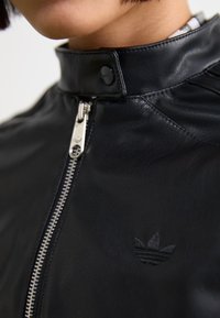 adidas Originals PLEATHER JACKET - Jakna iz umetnega usnja - black
