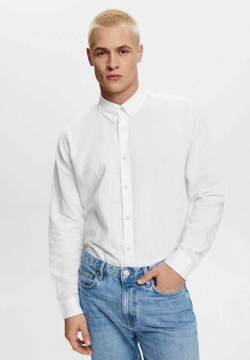 Esprit REGULAR FIT - Hemd - white/weiß - Zalando.de