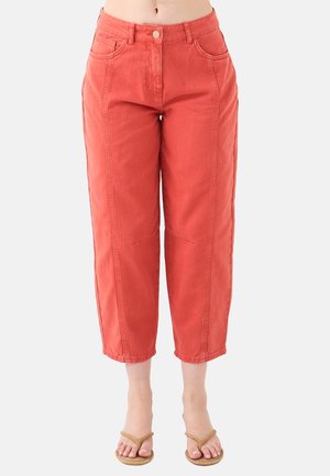 REGULAR WAIST REGULAR LEG  - Jeans a sigaretta - tile red