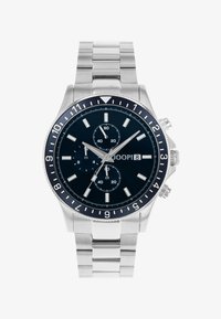 Unausgewählt, blau- und silberfarben