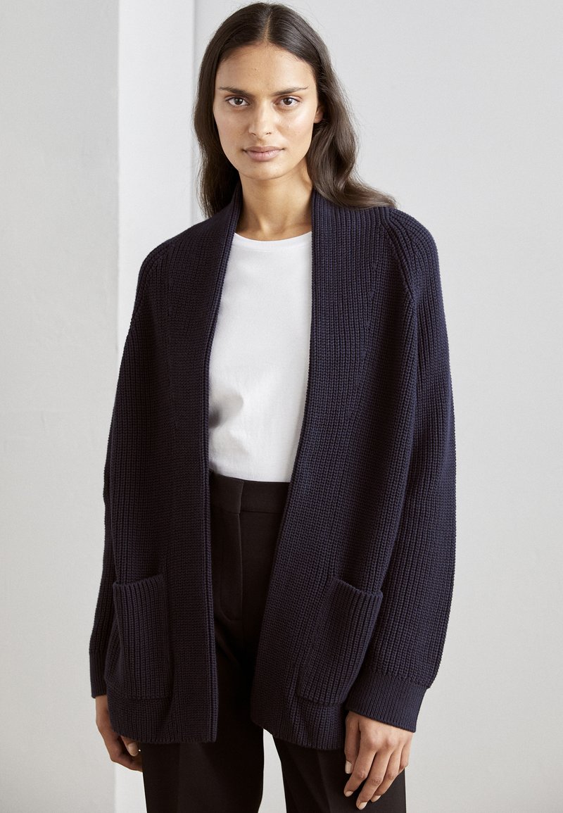 Marc O'Polo LONGSLEEVE - Kardigan - deep blue sea
