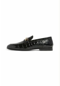 ALESSANDRO  - Slipper - black croco printed calf