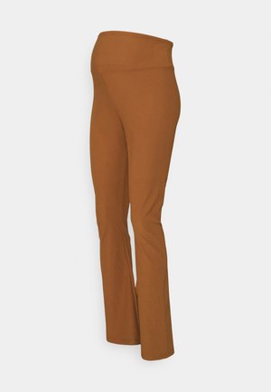 FLARE - Leggings - Trousers - brown
