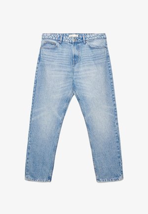 Calliope, JEAN TINTA UNITA - Jeans a sigaretta - blu denim medio