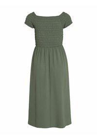 VILA MIDIKLEID KURZARM - Hverdagskjole - laurel wreath