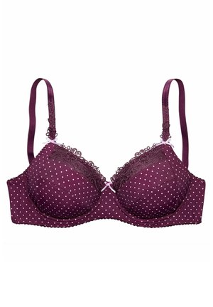 Underwired bra - purple