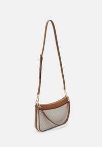 MICHAEL Michael Kors JET CHARM POCHETTE XBODY - Torbica - vanilla